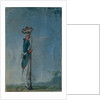 Grenadier of the Preobrazhensky Regiment, End of 1770s by Anonymous