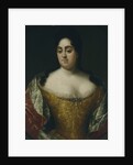 Portrait of Countess Yelena Leontyevna Ushakova, Early 18th cen by Anonymous