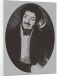 Portrait of the Composer Alexander Aleksandrovich Alyabyev, 1810s by Anonymous