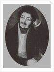 Portrait of the Composer Alexander Aleksandrovich Alyabyev, 1810s by Anonymous