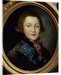 Portrait of Grand Duke Alexander Pavlovich of Russia by 18th century Anonymous