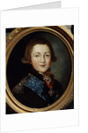 Portrait of Grand Duke Alexander Pavlovich of Russia by 18th century Anonymous