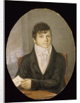 Portrait of the dancer, ballet master and script writer Ivan Valberkh by 18th century Anonymous
