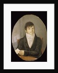 Portrait of the dancer, ballet master and script writer Ivan Valberkh by 18th century Anonymous