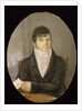 Portrait of the dancer, ballet master and script writer Ivan Valberkh by 18th century Anonymous