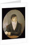 Portrait of the dancer, ballet master and script writer Ivan Valberkh by 18th century Anonymous