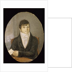 Portrait of the dancer, ballet master and script writer Ivan Valberkh by 18th century Anonymous