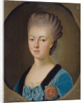 Portrait of Grand Duchess Natalia Alexeyevna of Russia, Princess Wilhelmina Louisa of Hesse-Darmstadt, 1770s by 18th century Anonymous
