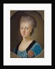 Portrait of Grand Duchess Natalia Alexeyevna of Russia, Princess Wilhelmina Louisa of Hesse-Darmstadt, 1770s by 18th century Anonymous