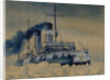 Icebreaker Krasin among ice floes in the Barents Sea, 1932 by 18th century Anonymous