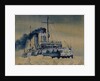 Icebreaker Krasin among ice floes in the Barents Sea, 1932 by 18th century Anonymous