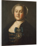 Portrait of Countess Agrippina Leontievna Apraxina, End of 1750s by Alexei Petrovich Antropov