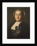 Portrait of Countess Agrippina Leontievna Apraxina, End of 1750s by Alexei Petrovich Antropov