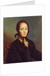 Portrait of Anna Kern, 1840 by Akim Arefov-Bagayev
