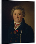 Portrait of the architect Fyodor Kirillovich Sokolov, 1819 by Nikolai Ivanovich Argunov
