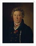 Portrait of the architect Fyodor Kirillovich Sokolov, 1819 by Nikolai Ivanovich Argunov