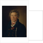 Portrait of the architect Fyodor Kirillovich Sokolov, 1819 by Nikolai Ivanovich Argunov