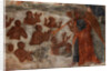 Fresco in the Cathedral of Our Lady of the Sign, Novgorod, Early 18th cen by Ivan Yakovlevich Bakhmatov