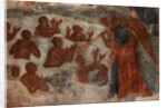 Fresco in the Cathedral of Our Lady of the Sign, Novgorod, Early 18th cen by Ivan Yakovlevich Bakhmatov