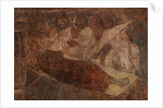 Fresco in the Cathedral of Our Lady of the Sign, Novgorod, Early 18th cen by Ivan Yakovlevich Bakhmatov