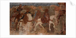 Fresco in the Cathedral of Our Lady of the Sign, Novgorod, Early 18th cen by Ivan Yakovlevich Bakhmatov