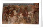 Fresco in the Cathedral of Our Lady of the Sign, Novgorod, Early 18th cen by Ivan Yakovlevich Bakhmatov