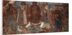 Fresco in the Cathedral of Our Lady of the Sign, Novgorod, Early 18th cen by Ivan Yakovlevich Bakhmatov