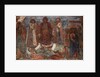 Fresco in the Cathedral of Our Lady of the Sign, Novgorod, Early 18th cen by Ivan Yakovlevich Bakhmatov