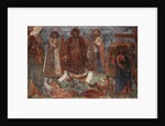 Fresco in the Cathedral of Our Lady of the Sign, Novgorod, Early 18th cen by Ivan Yakovlevich Bakhmatov