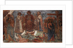 Fresco in the Cathedral of Our Lady of the Sign, Novgorod, Early 18th cen by Ivan Yakovlevich Bakhmatov