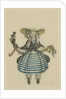 Costume design for the ballet The Fairy Doll by J. Bayer, 1903 by Léon Bakst
