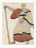 Costume design for drama Oedipus at Colonus by Sophocles, 1904 by Léon Bakst