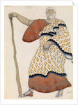 Costume design for drama Oedipus at Colonus by Sophocles, 1904 by Léon Bakst