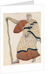 Costume design for drama Oedipus at Colonus by Sophocles, 1904 by Léon Bakst
