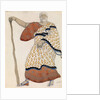 Costume design for drama Oedipus at Colonus by Sophocles, 1904 by Léon Bakst