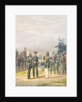 Officers from Uhlan Regiment, 1887 by Pyotr Ivanovich Balashov
