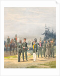 Officers from Uhlan Regiment, 1887 by Pyotr Ivanovich Balashov