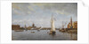 View of the Neva at the Vasilyevsky Island, 1898 by Alexander Karlovich Beggrov
