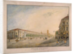 View of Nevsky Prospekt near the Gostiny Dvor in Saint Petersburg, 1823 by Karl Petrovich Beggrov