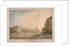 View of Nevsky Prospekt near the Gostiny Dvor in Saint Petersburg, 1823 by Karl Petrovich Beggrov