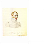 Portrait of Decembrist Baron Andrei von Rosen, 1832 by Nikolai Alexandrovich Bestuzhev