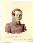 Portrait of Decembrist Alexander Belyaev, 1832-1833 by Nikolai Alexandrovich Bestuzhev
