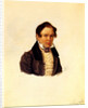Portrait of Decembrist Vasily Ivashev, 1834 by Nikolai Alexandrovich Bestuzhev