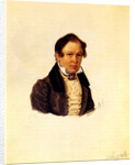 Portrait of Decembrist Vasily Ivashev, 1834 by Nikolai Alexandrovich Bestuzhev