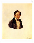 Portrait of Decembrist Vasily Ivashev, 1834 by Nikolai Alexandrovich Bestuzhev
