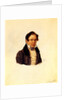 Portrait of Decembrist Vasily Ivashev, 1834 by Nikolai Alexandrovich Bestuzhev