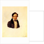 Portrait of Decembrist Vasily Ivashev, 1834 by Nikolai Alexandrovich Bestuzhev