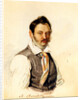 Portrait of Decembrist Fonvizin Michail A. Fonvizin, 1834 by Nikolai Alexandrovich Bestuzhev