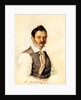Portrait of Decembrist Fonvizin Michail A. Fonvizin, 1834 by Nikolai Alexandrovich Bestuzhev