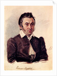 Portrait of the Decembrist Nikita Muravyov, 1836 by Nikolai Alexandrovich Bestuzhev